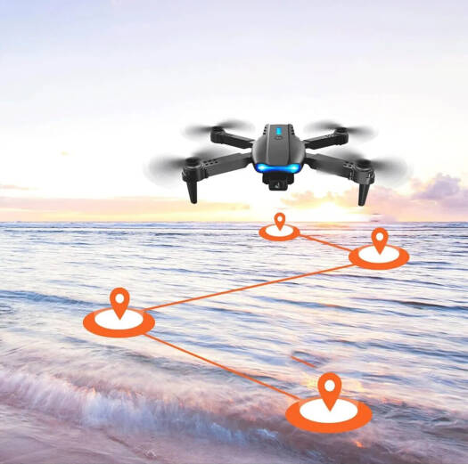 E99 4K Camera Drone + High-Speed Fighter Jet Toy
