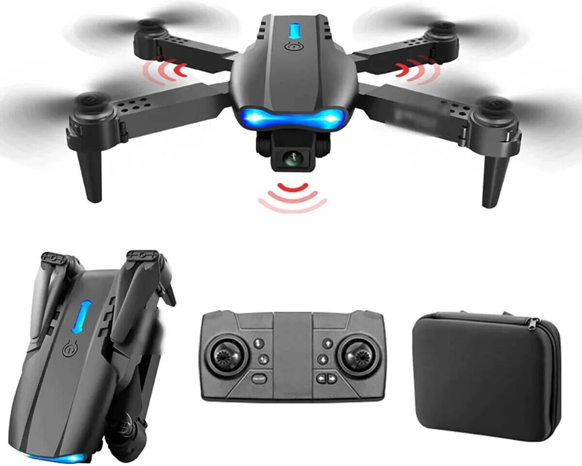 E99 4K Camera Drone + High-Speed Fighter Jet Toy
