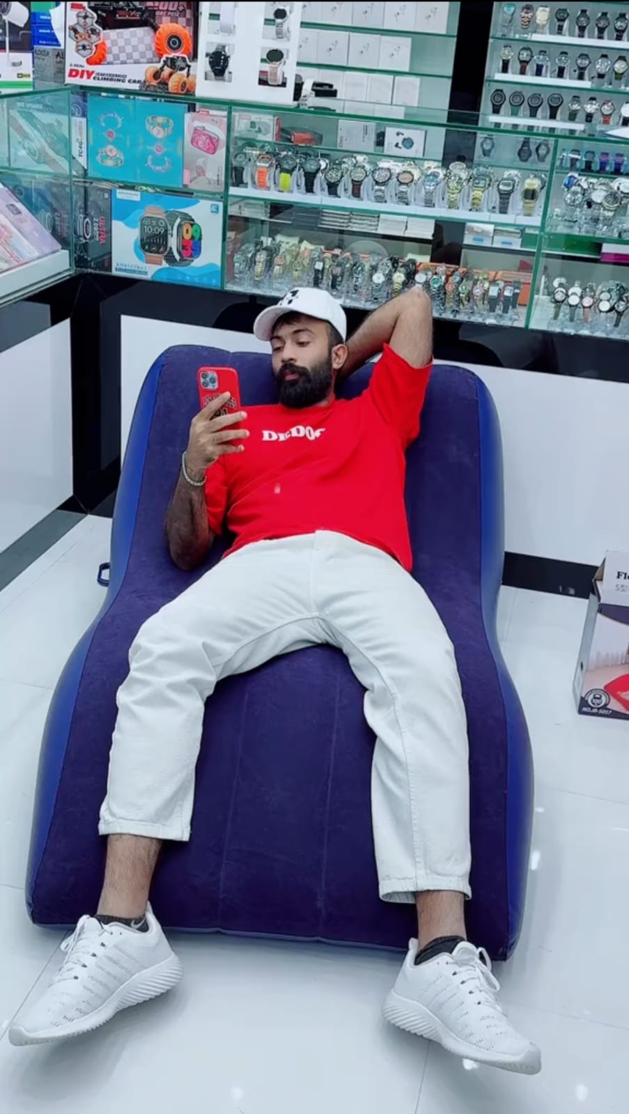 𝐀𝐢𝐫 𝐒𝐨𝐟𝐚 𝐁𝐞𝐝 💺 𝟓 𝐢𝐧 𝟏 𝐈𝐧𝐟𝐥𝐚𝐭𝐚𝐛𝐥𝐞 𝐋𝐨𝐮𝐧𝐠𝐞𝐫