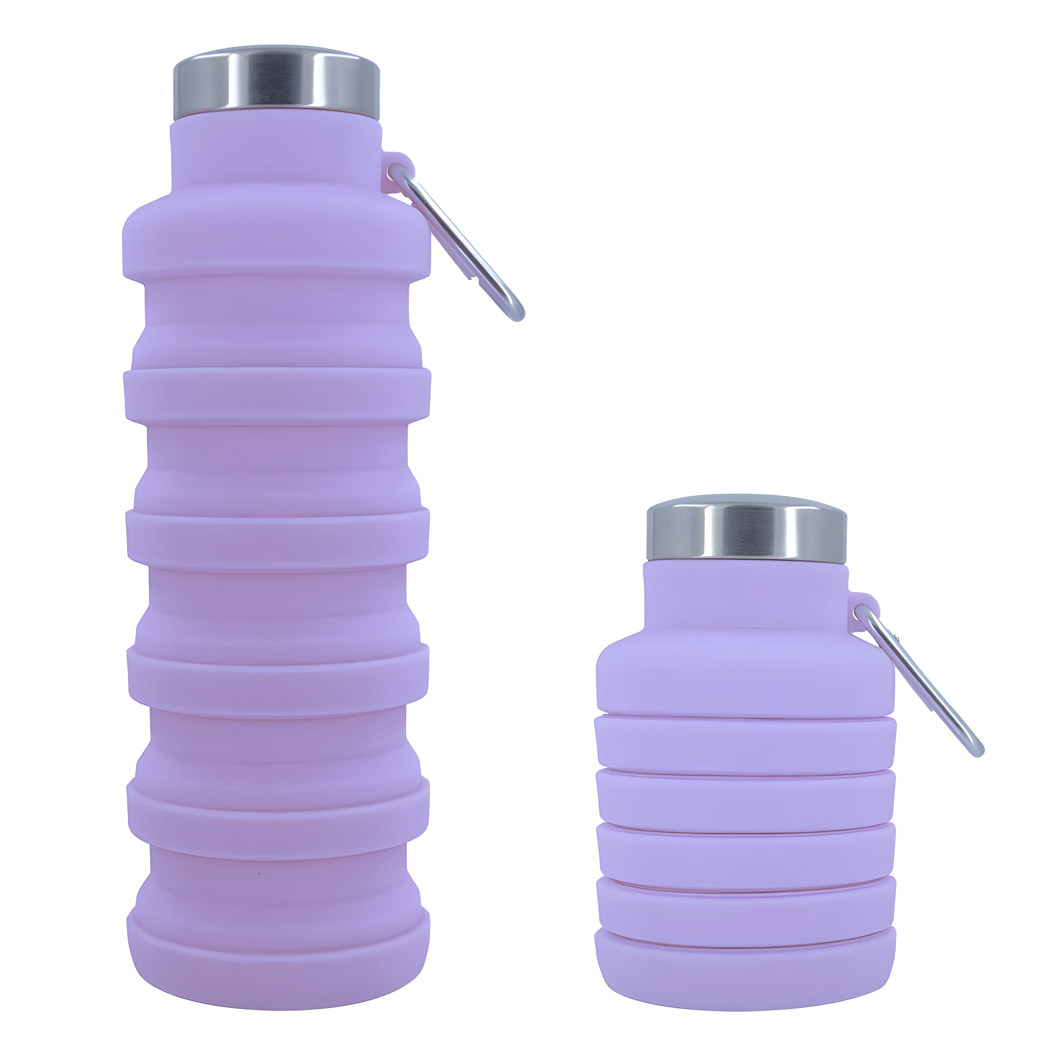 Hot Pink Silver Foil Cup Quencher H2.0 - Water Bottle / Sipper Cup