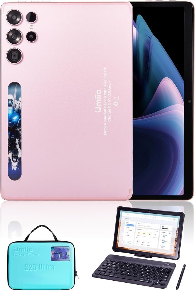 Smart Tablet S25 Ultra – Latest 2025 Android Tablet with Accessories