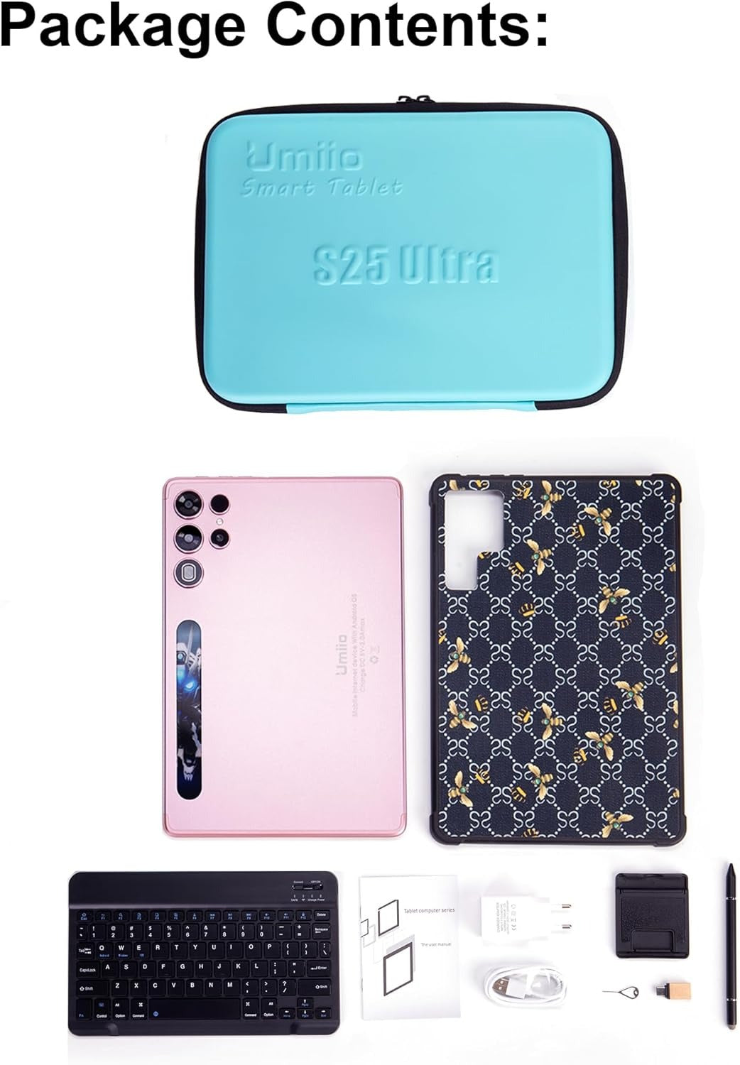 Smart Tablet S25 Ultra – Latest 2025 Android Tablet with Accessories