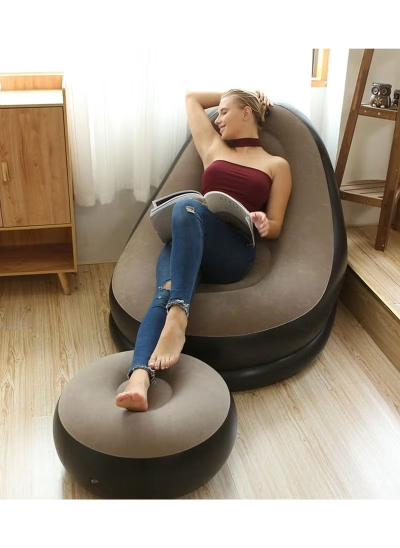 𝐒𝐨𝐟𝐚 𝐒𝐞𝐭 𝐰𝐢𝐭𝐡 𝐅𝐨𝐨𝐭𝐫𝐞𝐬𝐭 𝟐 𝐢𝐧 𝟏 𝐈𝐧𝐟𝐥𝐚𝐭𝐚𝐛𝐥𝐞