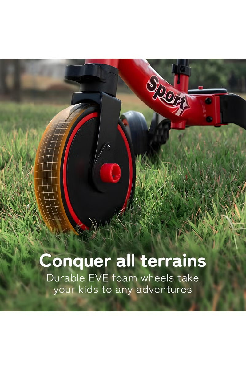 3-in-1 Convertible Kids Tricycle Balance Bike