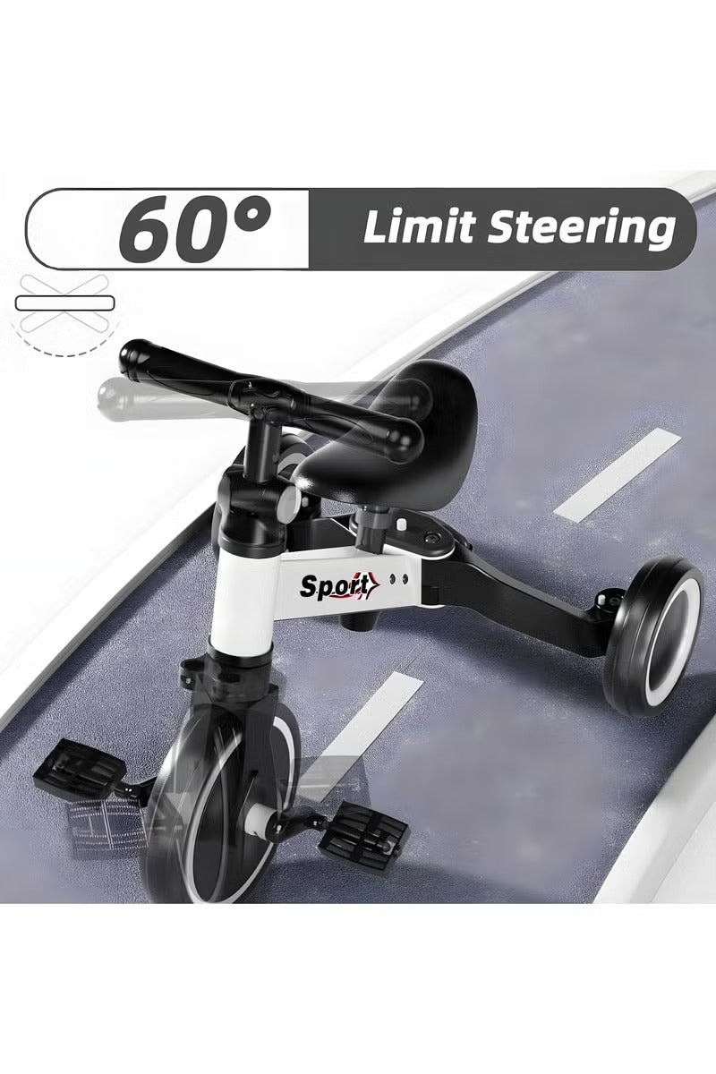 3-in-1 Convertible Kids Tricycle Balance Bike