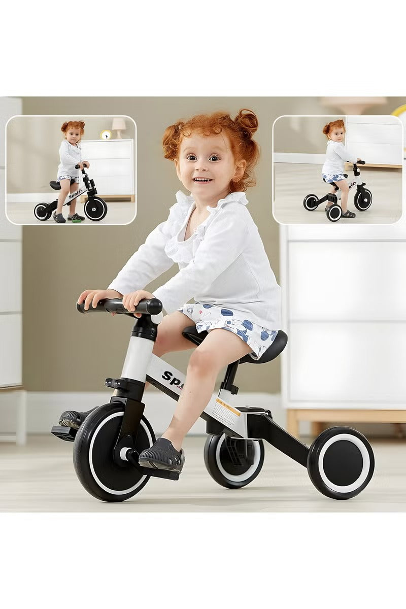 3-in-1 Convertible Kids Tricycle Balance Bike