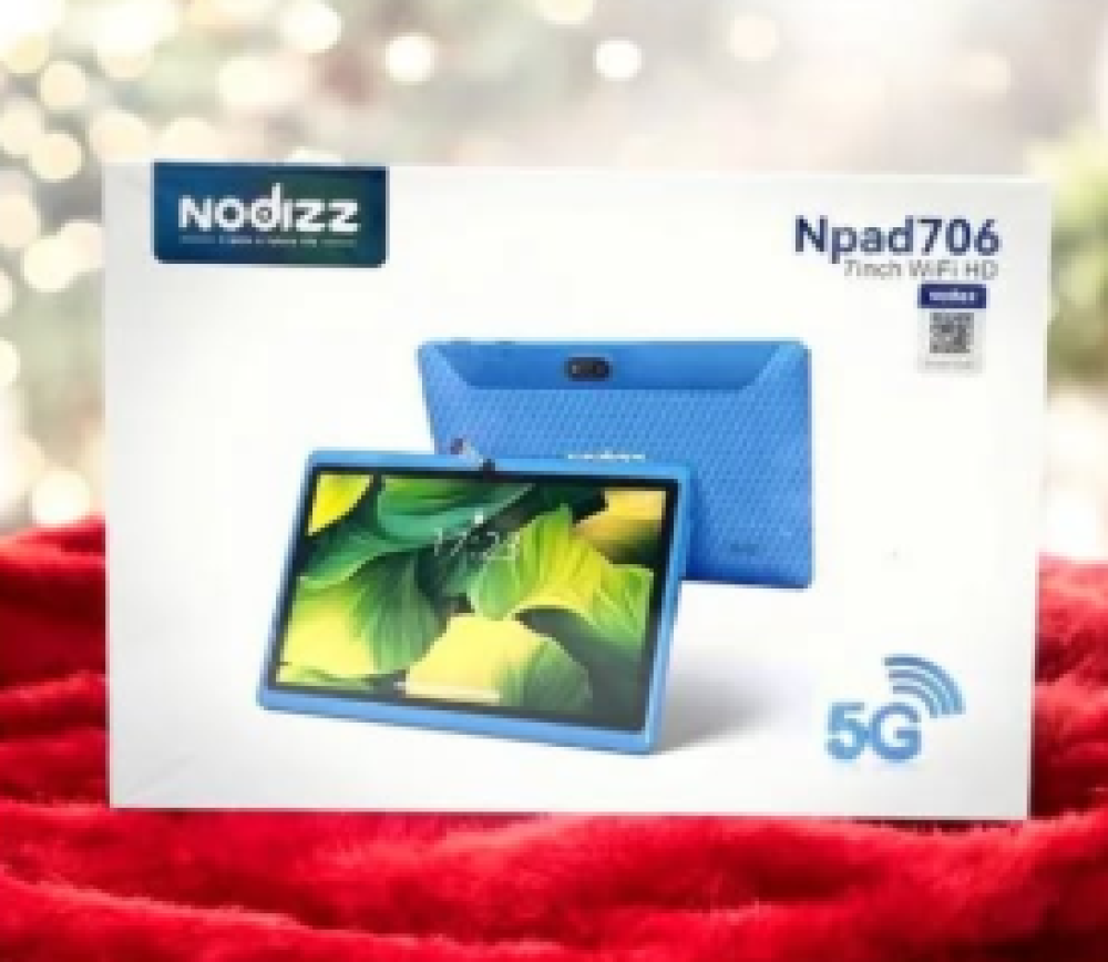 NODIZZ 7" NPad 706 Kids Tablet – WiFi, 4+128GB, 3200mAh 🔋