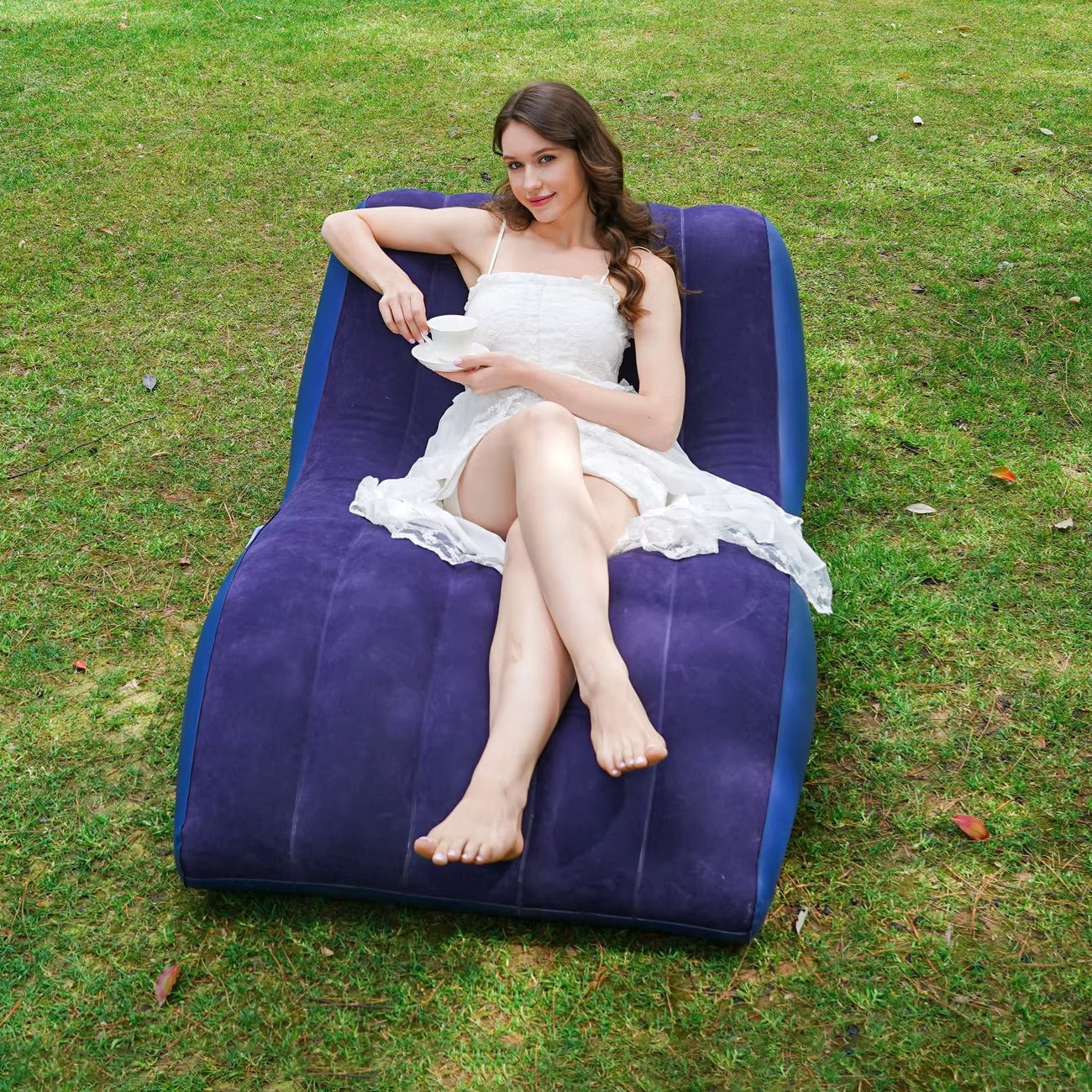 Air Sofa Bed 5 in 1 Inflatable Lounger Air Sofa