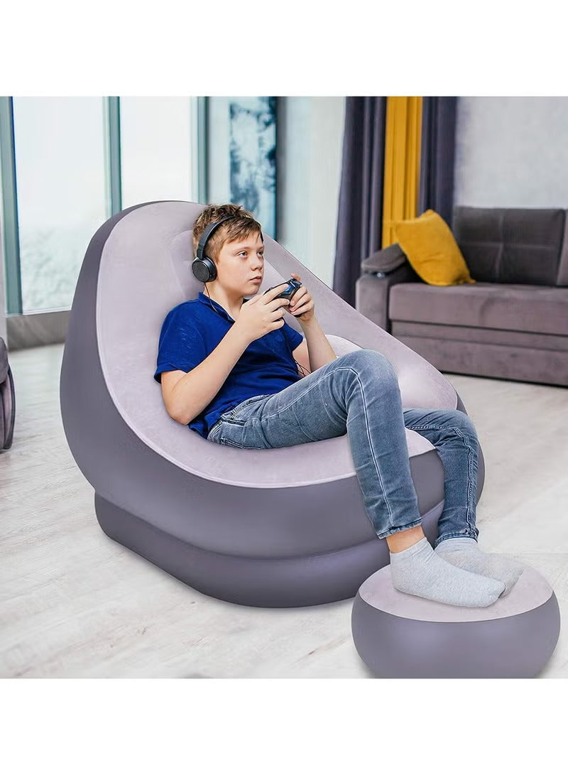 𝐒𝐨𝐟𝐚 𝐒𝐞𝐭 𝐰𝐢𝐭𝐡 𝐅𝐨𝐨𝐭𝐫𝐞𝐬𝐭 𝟐 𝐢𝐧 𝟏 𝐈𝐧𝐟𝐥𝐚𝐭𝐚𝐛𝐥𝐞