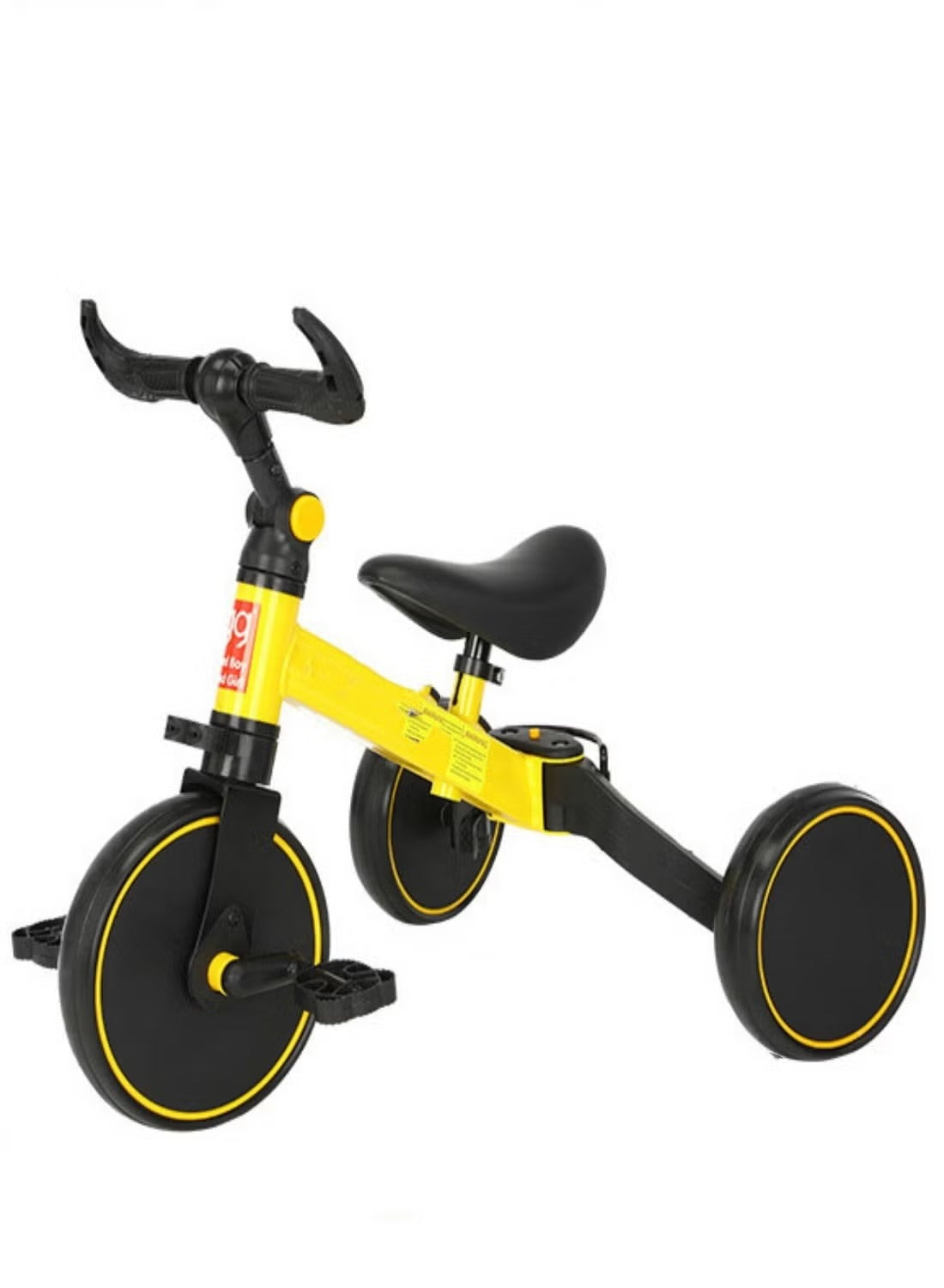 3-in-1 Convertible Kids Tricycle Balance Bike