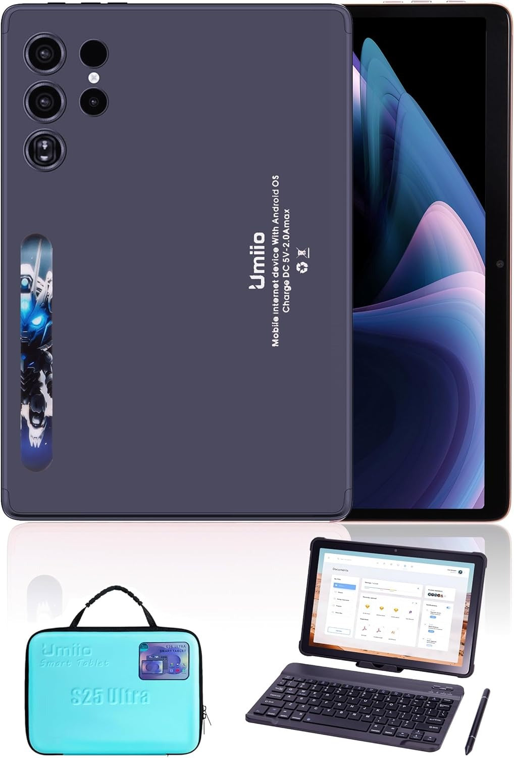 Smart Tablet S25 Ultra – Latest 2025 Android Tablet with Accessories