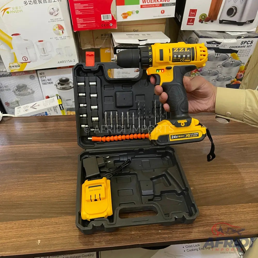 Drill Machine – Complete Set