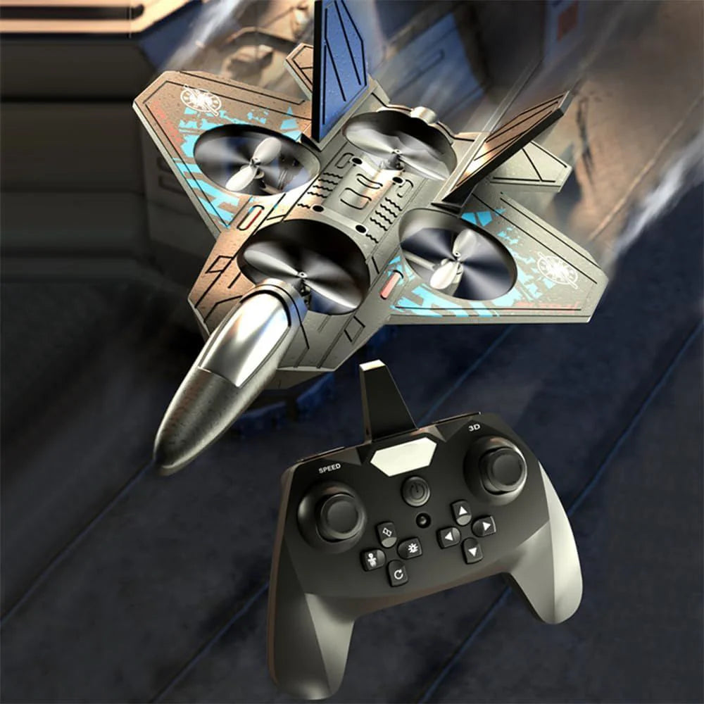 E99 4K Camera Drone + High-Speed Fighter Jet Toy