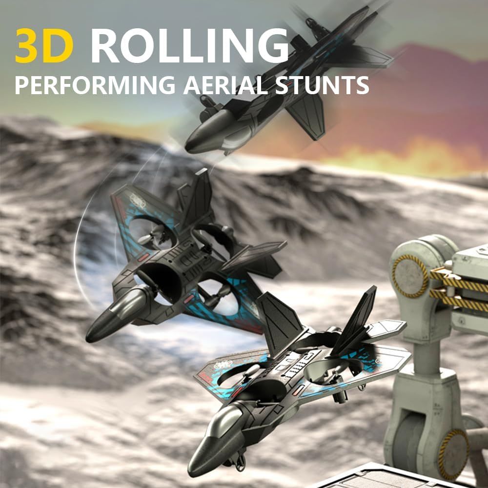 E99 4K Camera Drone + High-Speed Fighter Jet Toy