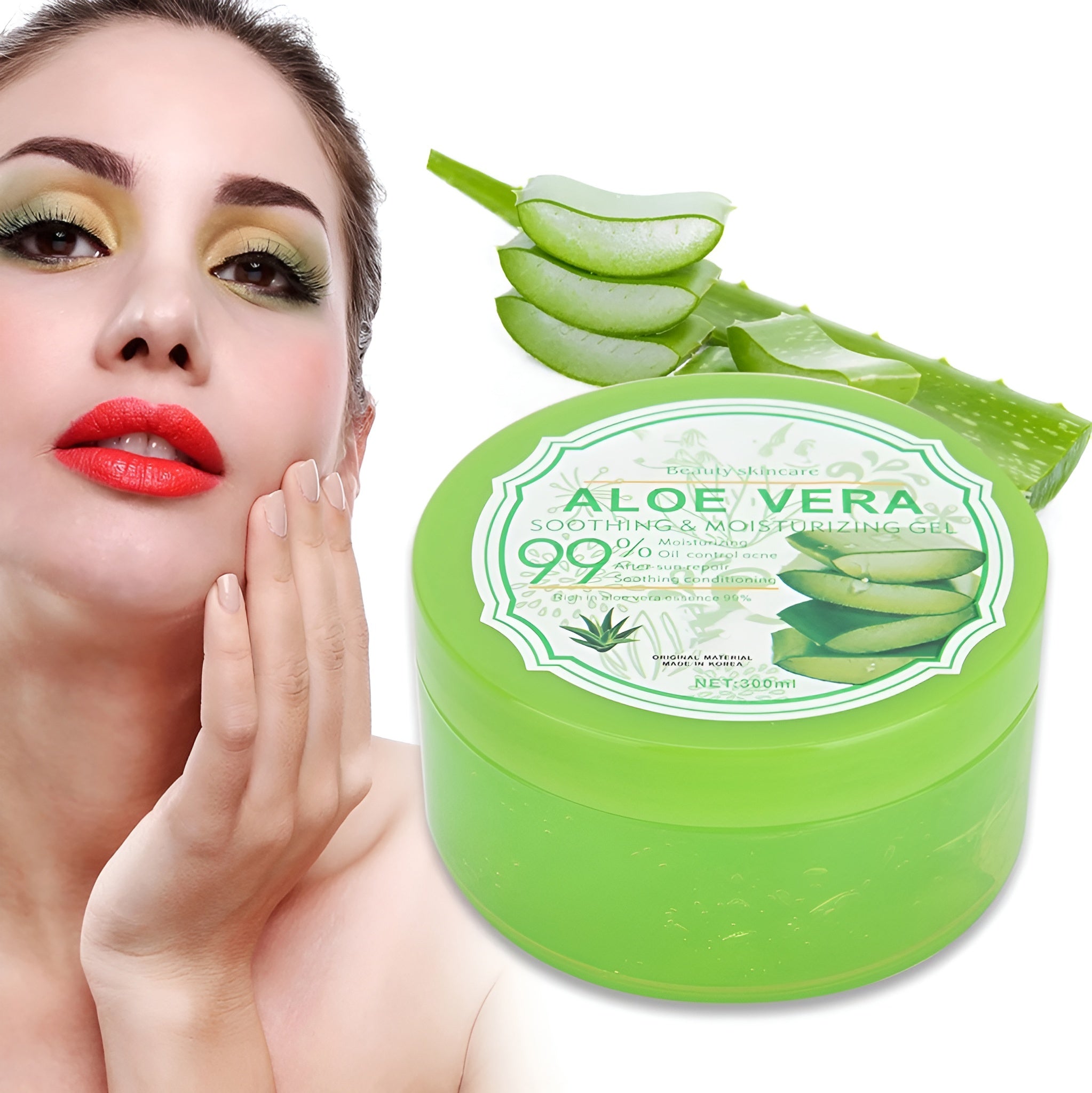 Aloe Vera Moisturizing Gel Love Jo 99% – 300ml – Shop Now UAE