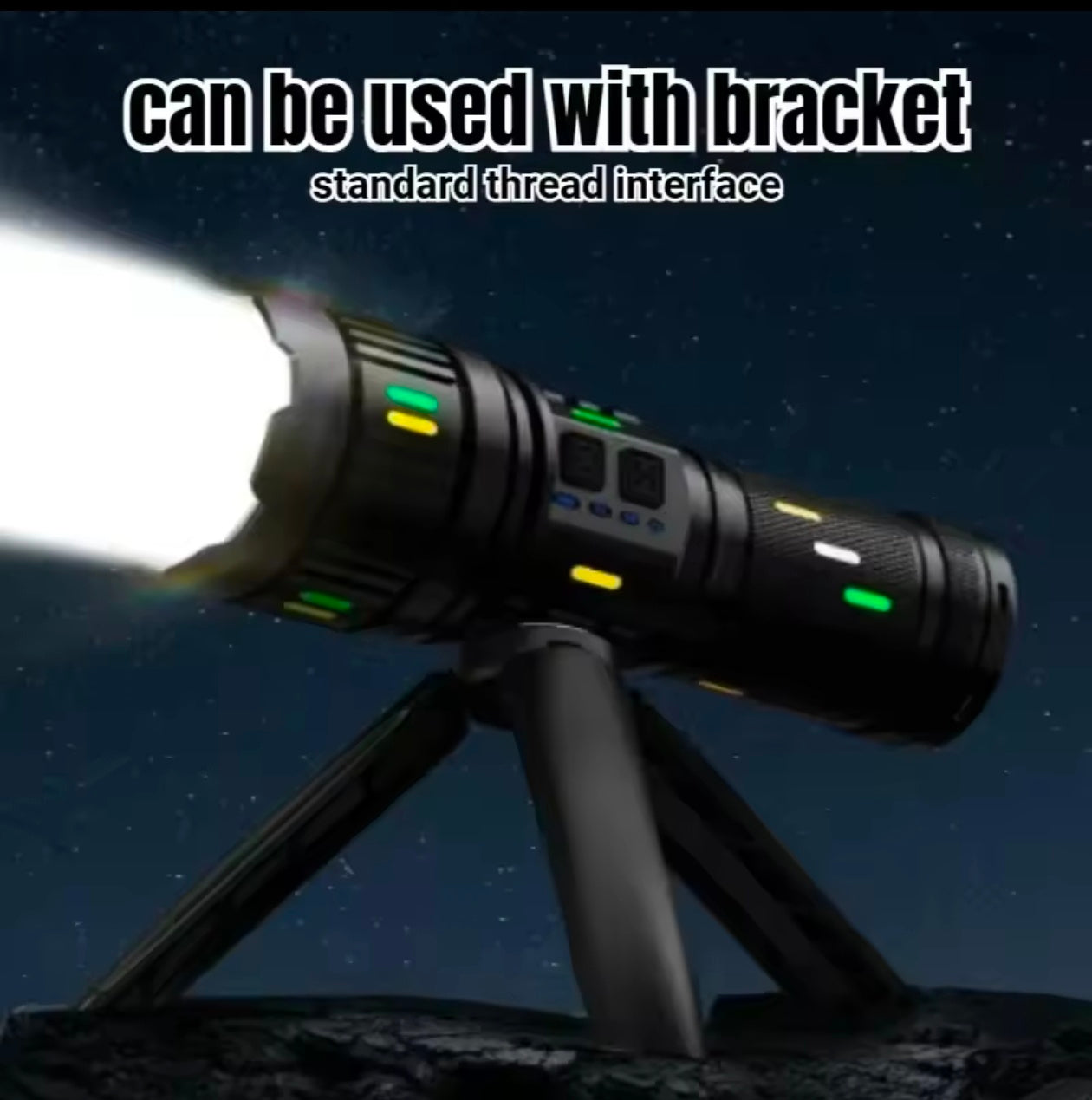 𝐏𝐨𝐰𝐞𝐫𝐟𝐮𝐥 𝟏𝟎𝟎𝐖 𝐅𝐥𝐚𝐬𝐡𝐥𝐢𝐠𝐡𝐭 𝐏𝐨𝐫𝐭𝐚𝐛𝐥𝐞 𝐓𝐨𝐫𝐜𝐡 𝐎𝐮𝐭𝐝𝐨𝐨𝐫 𝐋𝐨𝐧𝐠 𝐃𝐢𝐬𝐭𝐚𝐧𝐜𝐞(𝟗𝟖𝟎𝟎𝟎𝐋𝐌 𝟏𝟎𝟎𝟎𝟎𝐌𝐀𝐇 )